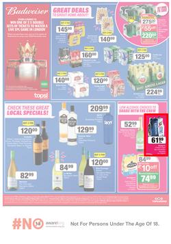 SUPERSPAR EASTERN CAPE : Lower Than Low Prices (25 January - 6 February 2022) Valid In | Bluewater Bay, Amalinda, Knysna, Heather Park, Jeffery's Bay, Rosehill, Protea, Sedgefield, Spandau, page 16
