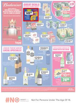 SUPERSPAR EASTERN CAPE : Lower Than Low Prices (25 January - 6 February 2022) Valid In | Bluewater Bay, Amalinda, Knysna, Heather Park, Jeffery's Bay, Rosehill, Protea, Sedgefield, Spandau, page 16