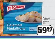 Pescanova Calamari Medallions-400g Each