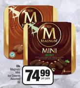 Ola Magnum Mini Ice Creams Assorted-6s Per Pack