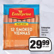 Enterprise Viennas Assorted-500g Per Pack