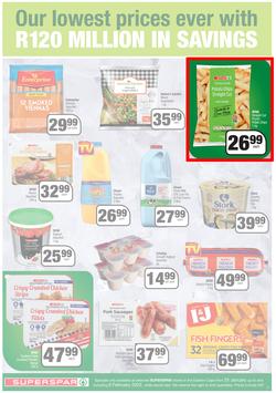 SUPERSPAR EASTERN CAPE : Lower Than Low Prices (25 January - 6 February 2022) Valid In | Bluewater Bay, Amalinda, Knysna, Heather Park, Jeffery's Bay, Rosehill, Protea, Sedgefield, Spandau, page 3