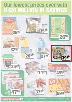 SUPERSPAR EASTERN CAPE : Lower Than Low Prices (25 January - 6 February 2022) Valid In | Bluewater Bay, Amalinda, Knysna, Heather Park, Jeffery's Bay, Rosehill, Protea, Sedgefield, Spandau, page 3