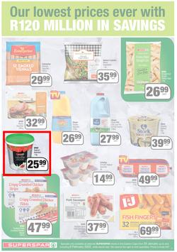 SUPERSPAR EASTERN CAPE : Lower Than Low Prices (25 January - 6 February 2022) Valid In | Bluewater Bay, Amalinda, Knysna, Heather Park, Jeffery's Bay, Rosehill, Protea, Sedgefield, Spandau, page 3
