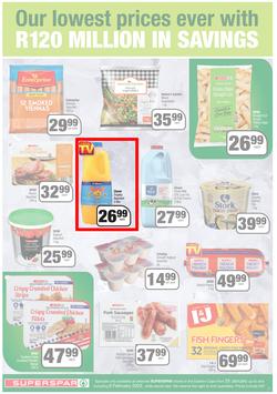 SUPERSPAR EASTERN CAPE : Lower Than Low Prices (25 January - 6 February 2022) Valid In | Bluewater Bay, Amalinda, Knysna, Heather Park, Jeffery's Bay, Rosehill, Protea, Sedgefield, Spandau, page 3