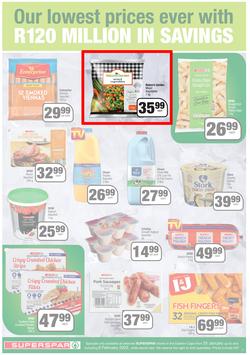 SUPERSPAR EASTERN CAPE : Lower Than Low Prices (25 January - 6 February 2022) Valid In | Bluewater Bay, Amalinda, Knysna, Heather Park, Jeffery's Bay, Rosehill, Protea, Sedgefield, Spandau, page 3