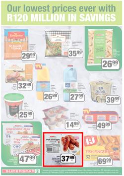 SUPERSPAR EASTERN CAPE : Lower Than Low Prices (25 January - 6 February 2022) Valid In | Bluewater Bay, Amalinda, Knysna, Heather Park, Jeffery's Bay, Rosehill, Protea, Sedgefield, Spandau, page 3