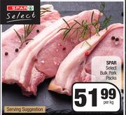 Spar Select Bulk Pork Packs-Per Kg