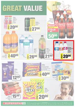 SUPERSPAR EASTERN CAPE : Lower Than Low Prices (25 January - 6 February 2022) Valid In | Bluewater Bay, Amalinda, Knysna, Heather Park, Jeffery's Bay, Rosehill, Protea, Sedgefield, Spandau, page 6
