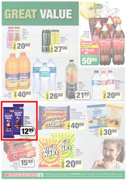 SUPERSPAR EASTERN CAPE : Lower Than Low Prices (25 January - 6 February 2022) Valid In | Bluewater Bay, Amalinda, Knysna, Heather Park, Jeffery's Bay, Rosehill, Protea, Sedgefield, Spandau, page 6