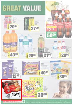 SUPERSPAR EASTERN CAPE : Lower Than Low Prices (25 January - 6 February 2022) Valid In | Bluewater Bay, Amalinda, Knysna, Heather Park, Jeffery's Bay, Rosehill, Protea, Sedgefield, Spandau, page 6