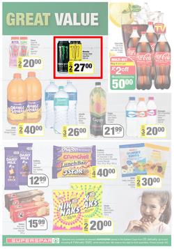 SUPERSPAR EASTERN CAPE : Lower Than Low Prices (25 January - 6 February 2022) Valid In | Bluewater Bay, Amalinda, Knysna, Heather Park, Jeffery's Bay, Rosehill, Protea, Sedgefield, Spandau, page 6