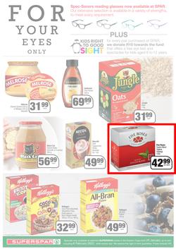 SUPERSPAR EASTERN CAPE : Lower Than Low Prices (25 January - 6 February 2022) Valid In | Bluewater Bay, Amalinda, Knysna, Heather Park, Jeffery's Bay, Rosehill, Protea, Sedgefield, Spandau, page 7