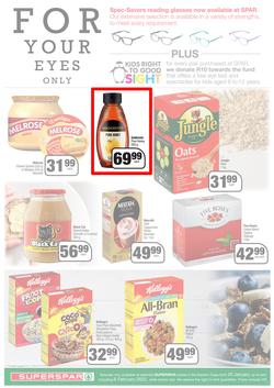 SUPERSPAR EASTERN CAPE : Lower Than Low Prices (25 January - 6 February 2022) Valid In | Bluewater Bay, Amalinda, Knysna, Heather Park, Jeffery's Bay, Rosehill, Protea, Sedgefield, Spandau, page 7