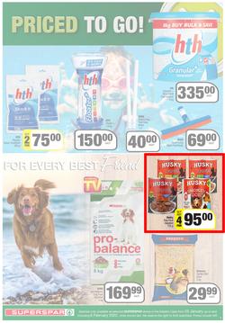 SUPERSPAR EASTERN CAPE : Lower Than Low Prices (25 January - 6 February 2022) Valid In | Bluewater Bay, Amalinda, Knysna, Heather Park, Jeffery's Bay, Rosehill, Protea, Sedgefield, Spandau, page 9