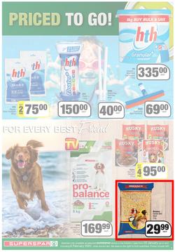 SUPERSPAR EASTERN CAPE : Lower Than Low Prices (25 January - 6 February 2022) Valid In | Bluewater Bay, Amalinda, Knysna, Heather Park, Jeffery's Bay, Rosehill, Protea, Sedgefield, Spandau, page 9