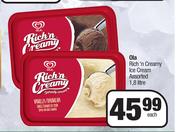 Ola Rich 'n Creamy Ice Cream Assorted-1.8Ltr Each
