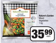 Nature's Garden Mixed Vegetables-1kg Each