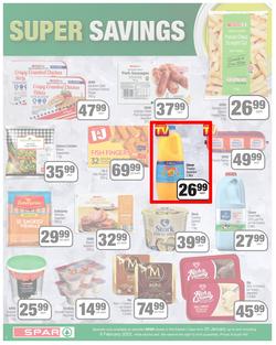 SPAR EASTERN CAPE : Lower Than Low Prices (25 January - 6 February 2022) Valid in Acres, Algoa Park, Aliwal North, Aspen, Burgersdorp. Cambridge, Camdeboo, Cradock, Crossways, Dagbreek, Fig Tree, page 2