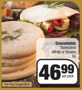 Greenshields Tramezinni (White Or Brown)-6 Per Pack