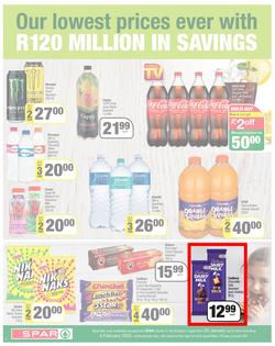 SPAR EASTERN CAPE : Lower Than Low Prices (25 January - 6 February 2022) Valid in Acres, Algoa Park, Aliwal North, Aspen, Burgersdorp. Cambridge, Camdeboo, Cradock, Crossways, Dagbreek, Fig Tree, page 4