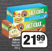Bakers Salticrax Assorted-200g Each