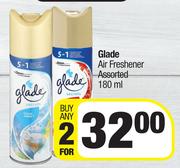 Glade Air Freshener Assorted-For Any 2 x 180ml