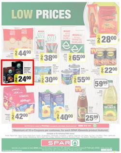 SPAR EASTERN CAPE : Lower Than Low Prices (25 January - 6 February 2022) Valid in Acres, Algoa Park, Aliwal North, Aspen, Burgersdorp. Cambridge, Camdeboo, Cradock, Crossways, Dagbreek, Fig Tree, page 8
