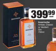 Inverroche Amber, Classic Or Verdant Gin-750ml Each