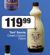 Tant's Sannie Cream Liqueur-750ml