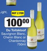 Du Toitskloof Sauvignon Blanc Or Chardonnay-For 2 x 750ml