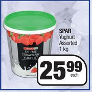 Spar Yoghurt Assorted-1Kg Each