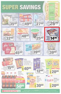 KWIKSPAR EASTERN CAPE : Lower Than Low Prices (25 January - 6 February 2022) Valid in Abbotsford, Beacon Isle, Beetlestone, Burt Drive, Butterworth, East End, Miramar, Rink Street, Spyros, page 2