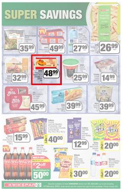 KWIKSPAR EASTERN CAPE : Lower Than Low Prices (25 January - 6 February 2022) Valid in Abbotsford, Beacon Isle, Beetlestone, Burt Drive, Butterworth, East End, Miramar, Rink Street, Spyros, page 2