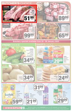 KWIKSPAR EASTERN CAPE : Lower Than Low Prices (25 January - 6 February 2022) Valid in Abbotsford, Beacon Isle, Beetlestone, Burt Drive, Butterworth, East End, Miramar, Rink Street, Spyros, page 3