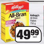 Kellogg's All Bran Flakes-750g Each