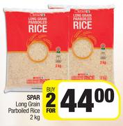 Spar Long Grain Parboiled Rice-For 2 x 2Kg