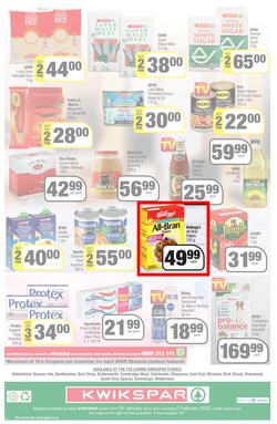 KWIKSPAR EASTERN CAPE : Lower Than Low Prices (25 January - 6 February 2022) Valid in Abbotsford, Beacon Isle, Beetlestone, Burt Drive, Butterworth, East End, Miramar, Rink Street, Spyros, page 4