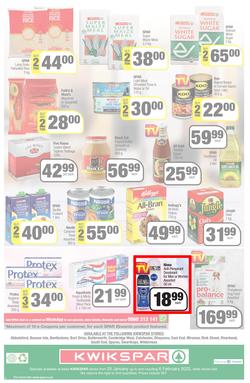 KWIKSPAR EASTERN CAPE : Lower Than Low Prices (25 January - 6 February 2022) Valid in Abbotsford, Beacon Isle, Beetlestone, Burt Drive, Butterworth, East End, Miramar, Rink Street, Spyros, page 4