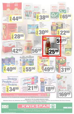KWIKSPAR EASTERN CAPE : Lower Than Low Prices (25 January - 6 February 2022) Valid in Abbotsford, Beacon Isle, Beetlestone, Burt Drive, Butterworth, East End, Miramar, Rink Street, Spyros, page 4