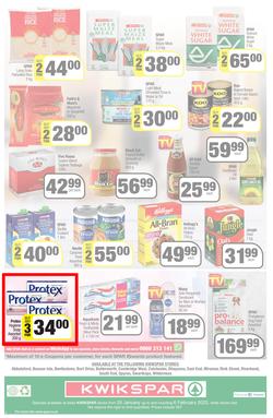 KWIKSPAR EASTERN CAPE : Lower Than Low Prices (25 January - 6 February 2022) Valid in Abbotsford, Beacon Isle, Beetlestone, Burt Drive, Butterworth, East End, Miramar, Rink Street, Spyros, page 4