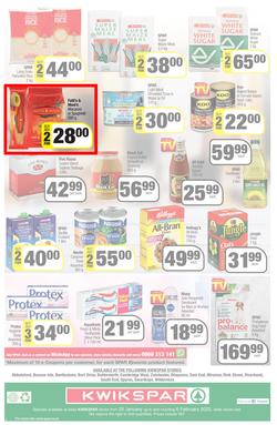 KWIKSPAR EASTERN CAPE : Lower Than Low Prices (25 January - 6 February 2022) Valid in Abbotsford, Beacon Isle, Beetlestone, Burt Drive, Butterworth, East End, Miramar, Rink Street, Spyros, page 4