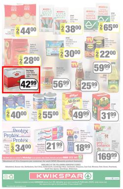 KWIKSPAR EASTERN CAPE : Lower Than Low Prices (25 January - 6 February 2022) Valid in Abbotsford, Beacon Isle, Beetlestone, Burt Drive, Butterworth, East End, Miramar, Rink Street, Spyros, page 4