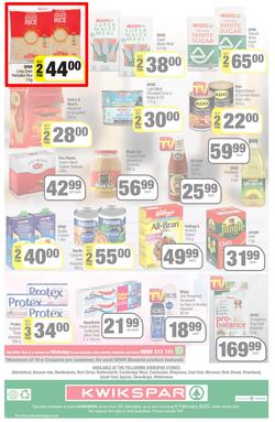 KWIKSPAR EASTERN CAPE : Lower Than Low Prices (25 January - 6 February 2022) Valid in Abbotsford, Beacon Isle, Beetlestone, Burt Drive, Butterworth, East End, Miramar, Rink Street, Spyros, page 4