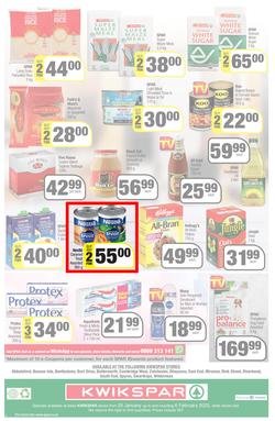 KWIKSPAR EASTERN CAPE : Lower Than Low Prices (25 January - 6 February 2022) Valid in Abbotsford, Beacon Isle, Beetlestone, Burt Drive, Butterworth, East End, Miramar, Rink Street, Spyros, page 4