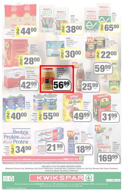 KWIKSPAR EASTERN CAPE : Lower Than Low Prices (25 January - 6 February 2022) Valid in Abbotsford, Beacon Isle, Beetlestone, Burt Drive, Butterworth, East End, Miramar, Rink Street, Spyros, page 4