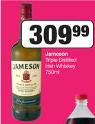 Jameson Triple Distilled Irish Whisky-750ml