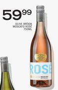 Olive Brook Moscato Rose-750ml