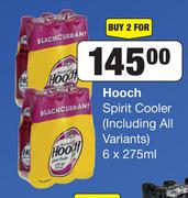 Hooch Spirit Cooler (Including All Variants)-For 2 x 6 x 275ml