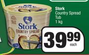 Stork Country Spread Tub-1kg Each